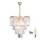 Brilagi - LED Suspension filaire en cristal MOZART 5xE14/40W/230V doré