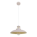Brilagi - LED Suspension filaire FLAMENGO 1xE27/60W/230V beige
