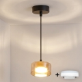 Brilagi - LED Suspension sur câble AURA LUX 1xGX53/30W/230V noir/doré