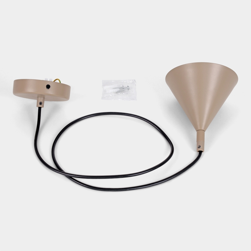 BRILAGI - LED Suspension sur câble CONE SINGLE 1xGX53/15W/230V beige