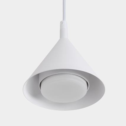 BRILAGI - LED Suspension sur câble CONE SINGLE 1xGX53/15W/230V blanche