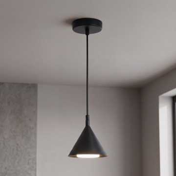 BRILAGI - LED Suspension sur câble CONE SINGLE 1xGX53/15W/230V noire