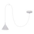 BRILAGI - LED Suspension sur câble CONE SINGLE SPIDER 1xGX53/15W/230V blanche