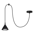 BRILAGI - LED Suspension sur câble CONE SINGLE SPIDER 1xGX53/15W/230V noire