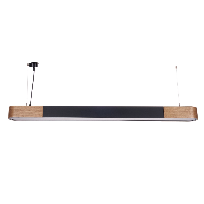 BRILAGI - LED Suspension sur câble GARDALINE LED/100W/230V 120 cm chêne/noir