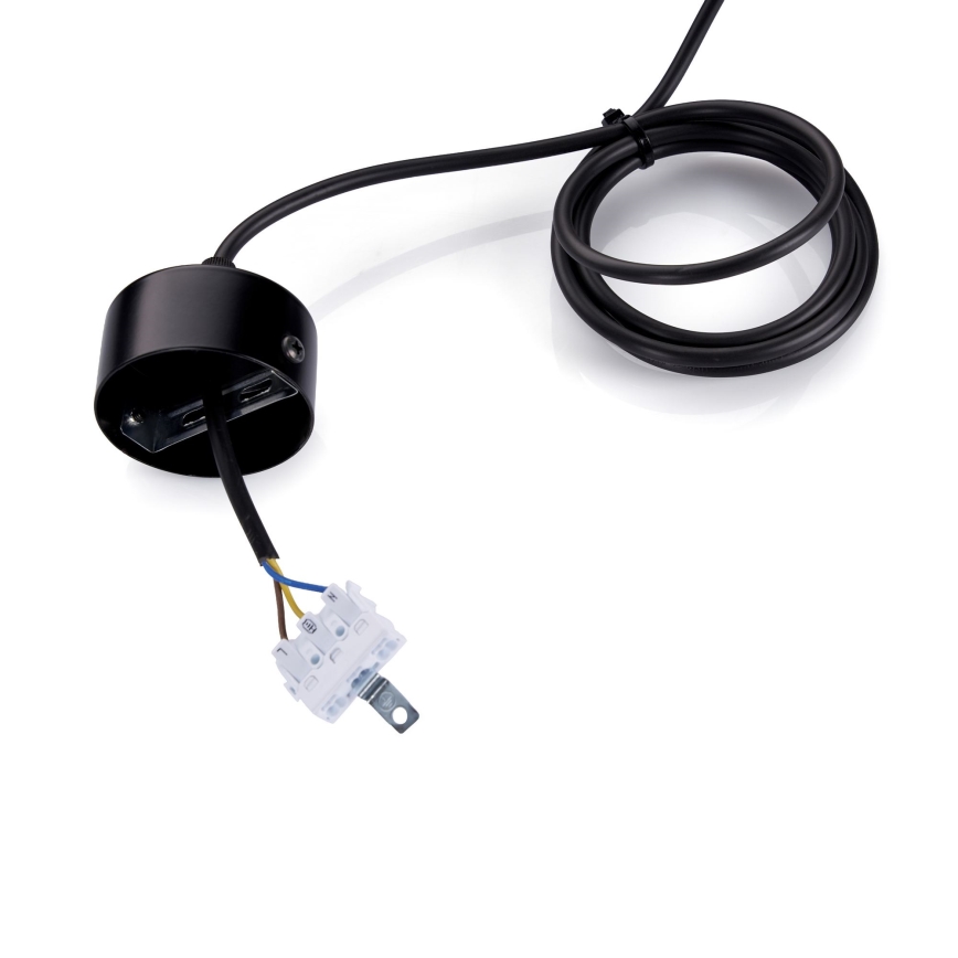 BRILAGI - LED Suspension sur câble GARDALINE LED/100W/230V 120 cm chêne/noir