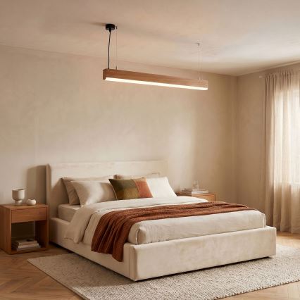 BRILAGI - LED Suspension sur câble GARDALINE LED/100W/230V chêne