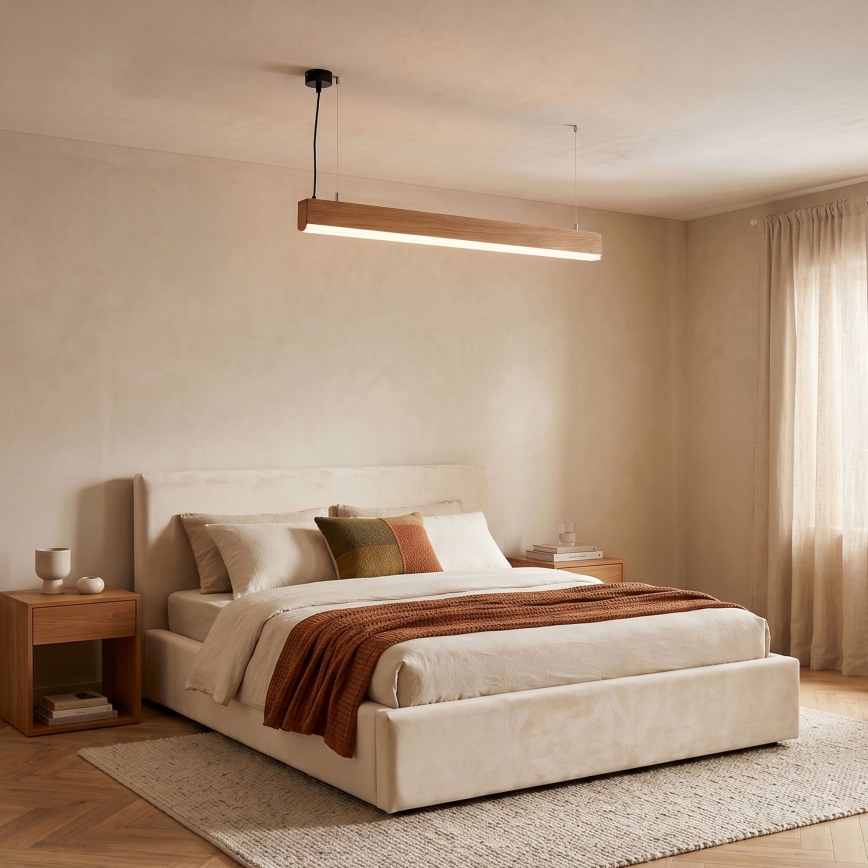 BRILAGI - LED Suspension sur câble GARDALINE LED/100W/230V chêne