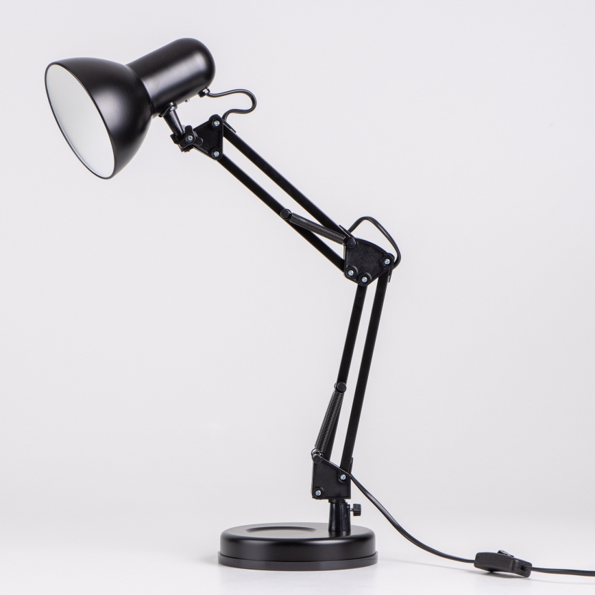 Brilagi - LED Tafel Lamp ROMERO 1xE27/10W/230V zwart