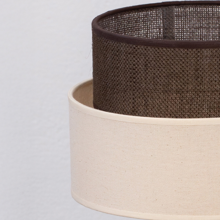 Brilagi - LED tafellamp Boho-stijl 1xE27/15W/230V crème/bruin