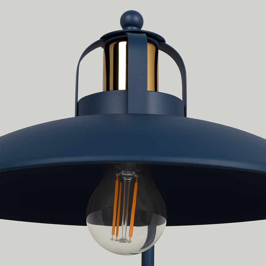 Brilagi - LED Tafellamp FLAMENGO 1xE27/60W/230V blauw