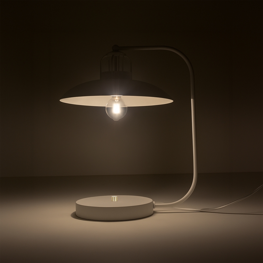 Brilagi - LED Tafellamp FLAMENGO 1xE27/60W/230V wit