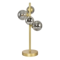 Brilagi - LED Tafellamp MILLA 4xG9/3W/230V goud/gerookt