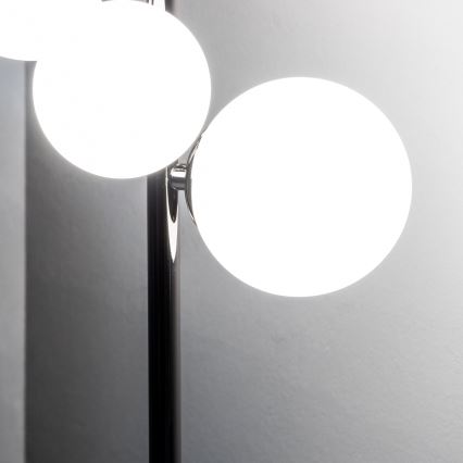 Brilagi - LED-tafellamp MILLA 4xG9/3W/230V zwart-chroom/wit