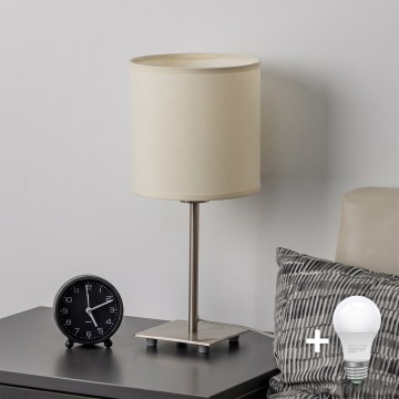 Brilagi - LED tafellamp NUBILA 1xE27/60W/230V crème