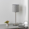 Brilagi - LED-tafellamp NUBILA 1xE27/60W/230V grijs