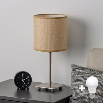 Brilagi - LED tafellamp NUBILA 1xE27/60W/230V lichtbruin