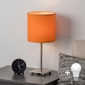 Brilagi - LED-tafellamp NUBILA 1xE27/60W/230V oranje