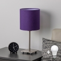 Brilagi - LED tafellamp NUBILA 1xE27/60W/230V paars