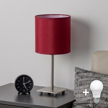 Brilagi - LED tafellamp NUBILA 1xE27/60W/230V pompeïsch rood