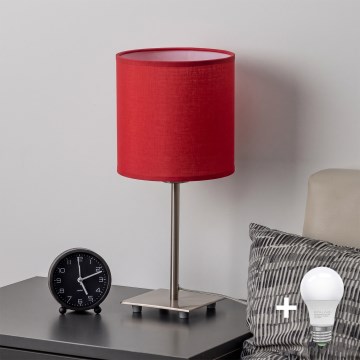 Brilagi - LED tafellamp NUBILA 1xE27/60W/230V rood