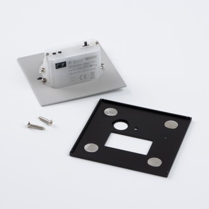 Brilagi - LED-trapverlichting met bewegings- en schemersensor JACK LED/1,5W/230V 3000/4000/6500K zwart