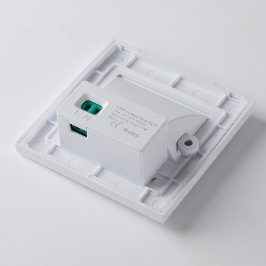 Brilagi - LED-trapverlichting met sensor STEP LIGHT LED/1,5W/230V IP44 wit