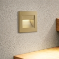 Brilagi - LED trapverlichting STEP LIGHT LED/1,5W/230V IP44 goud