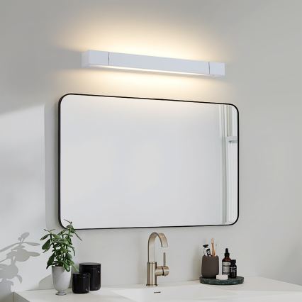 Brilagi - LED-spiegelverlichting voor de badkamer AQUA LINE LED/12W/230V 45 cm IP44 mat chroom CRI 90