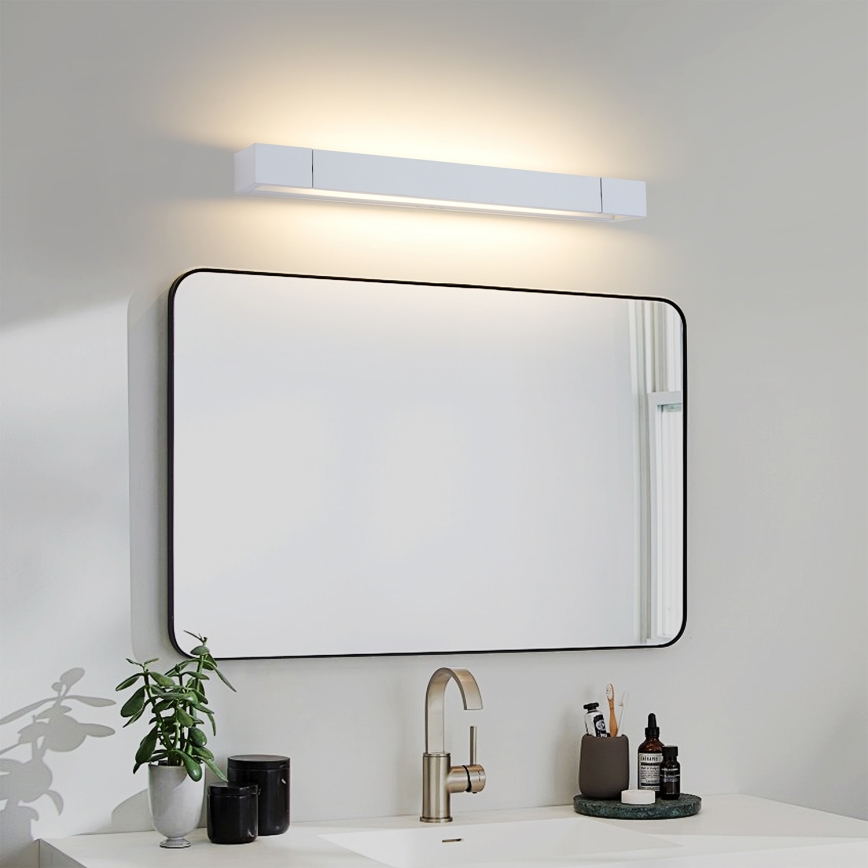 Brilagi - LED-spiegelverlichting voor de badkamer AQUA LINE LED/12W/230V 45 cm IP44 mat chroom CRI 90