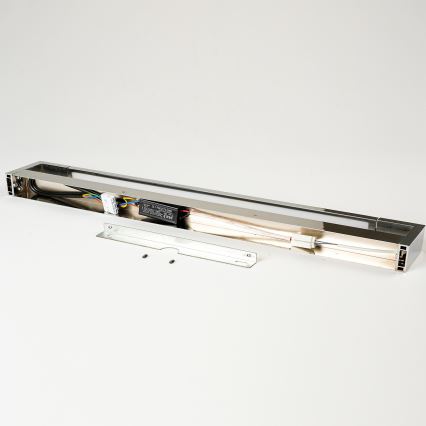 Brilagi - LED badkamerspiegelverlichting AQUA LINE LED/24W/230V 90 cm IP44 glanzend chroom CRI 90