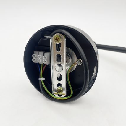 Brilagi - LED verstelbare hanglamp op staaf IRONBEAM 1xE27/60W/230V zwart