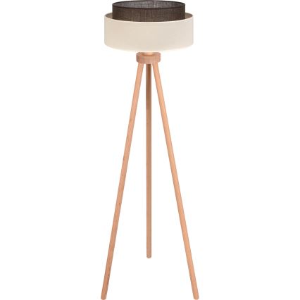Brilagi - LED vloerlamp BOHO STYLE 1xE27/15W/230V crème/bruin