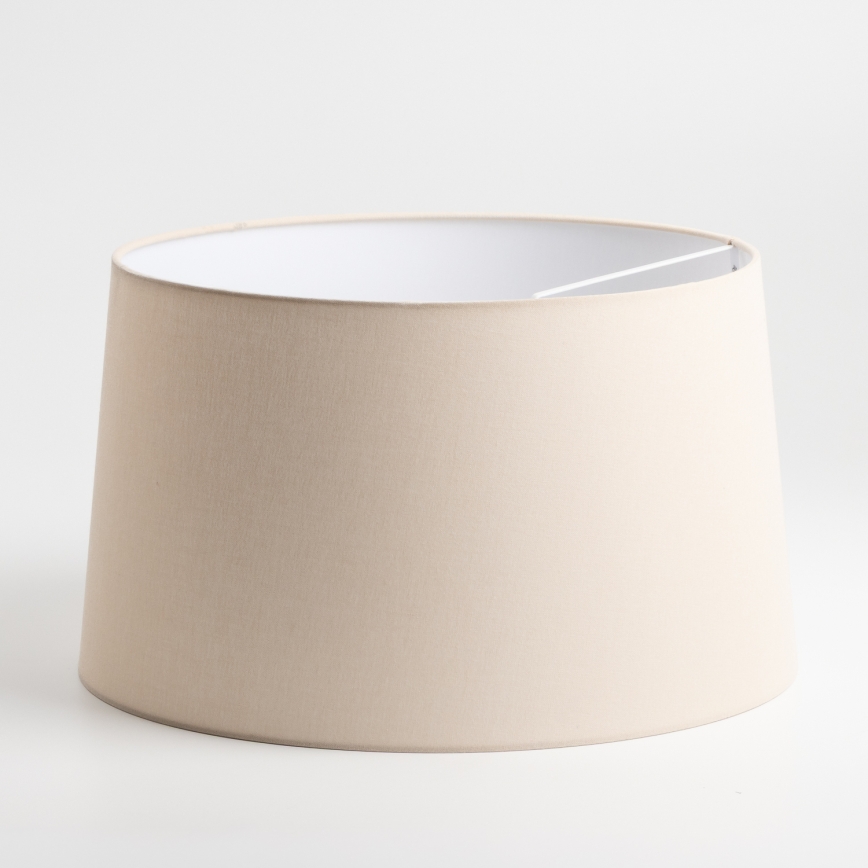 Brilagi - LED vloerlamp CERIA 1x E27/60W/230V Ø 45 cm glanzend chroom/beige