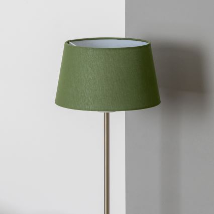 Brilagi - LED vloerlamp CERIA 1xE27/40W/230V Ø 25 cm groen/mat chroom