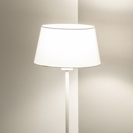 Brilagi - LED vloerlamp CERIA 1xE27/40W/230V Ø 25 cm wit