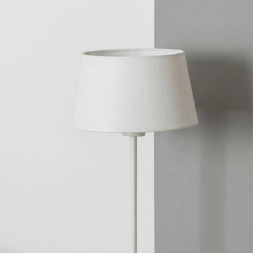 Brilagi - LED vloerlamp CERIA 1xE27/40W/230V Ø 30 cm wit