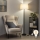 Brilagi - LED vloerlamp CERIA 1xE27/40W/230V Ø 45 cm beige/zwart