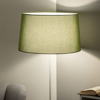Brilagi - LED vloerlamp CERIA 1xE27/40W/230V Ø 45 cm groen/wit