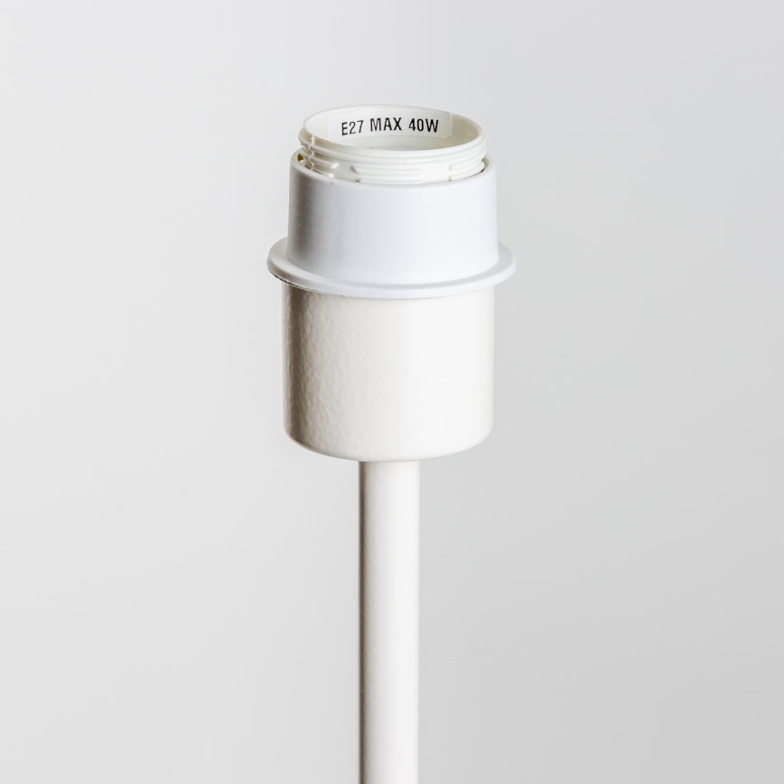 Brilagi - LED vloerlamp CERIA 1xE27/40W/230V Ø 45 cm zwart/wit