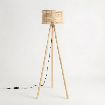 Brilagi - LED-vloerlamp CERIA 1xE27/60W/230V Ø 25 cm beige