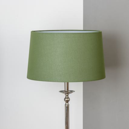 Brilagi - LED vloerlamp CERIA 1xE27/60W/230V Ø 45 cm glanzend chroom/groen