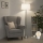 Brilagi - LED vloerlamp CERIA 1xE27/60W/230V Ø 45 cm glanzend chroom/wit