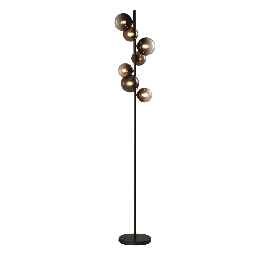 Brilagi - LED vloerlamp MILLA 7xG9/3W/230V bruin/rookbruin