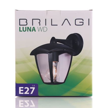 Brilagi - LED Wand Lamp voor Buiten LUNA 1xE27/60W/230V IP44