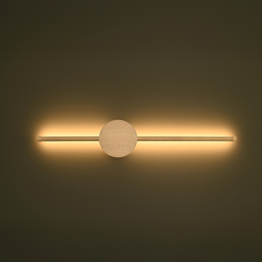 Brilagi - LED wand verlichting LUGO DUE LED/9W/230V eiken decor