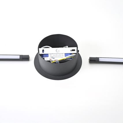 Brilagi - LED wand verlichting LUGO DUE LED/9W/230V zwart