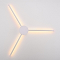 Brilagi - LED wand verlichting LUGO TRE LED/14W/230V wit