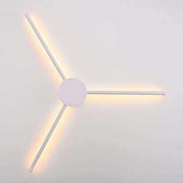 Brilagi - LED wand verlichting LUGO TRE LED/14W/230V wit