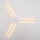 Brilagi - LED wand verlichting LUGO TRE LED/14W/230V wit